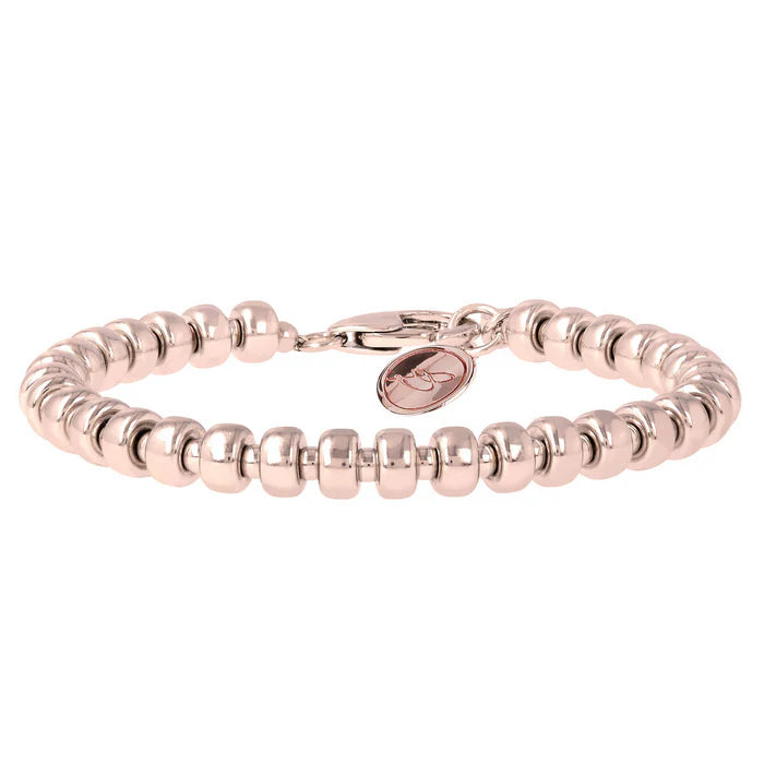 Bracciale con Rondelle in Golden Rosé